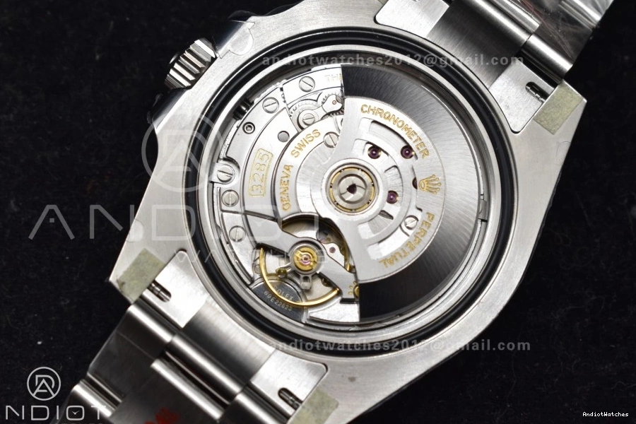 GRNR Best Gray Clean Elegant on Steel Strap 1:1 DD Edition GMT-Master Oyster II Ceramic 876 126710 904L Black 0206